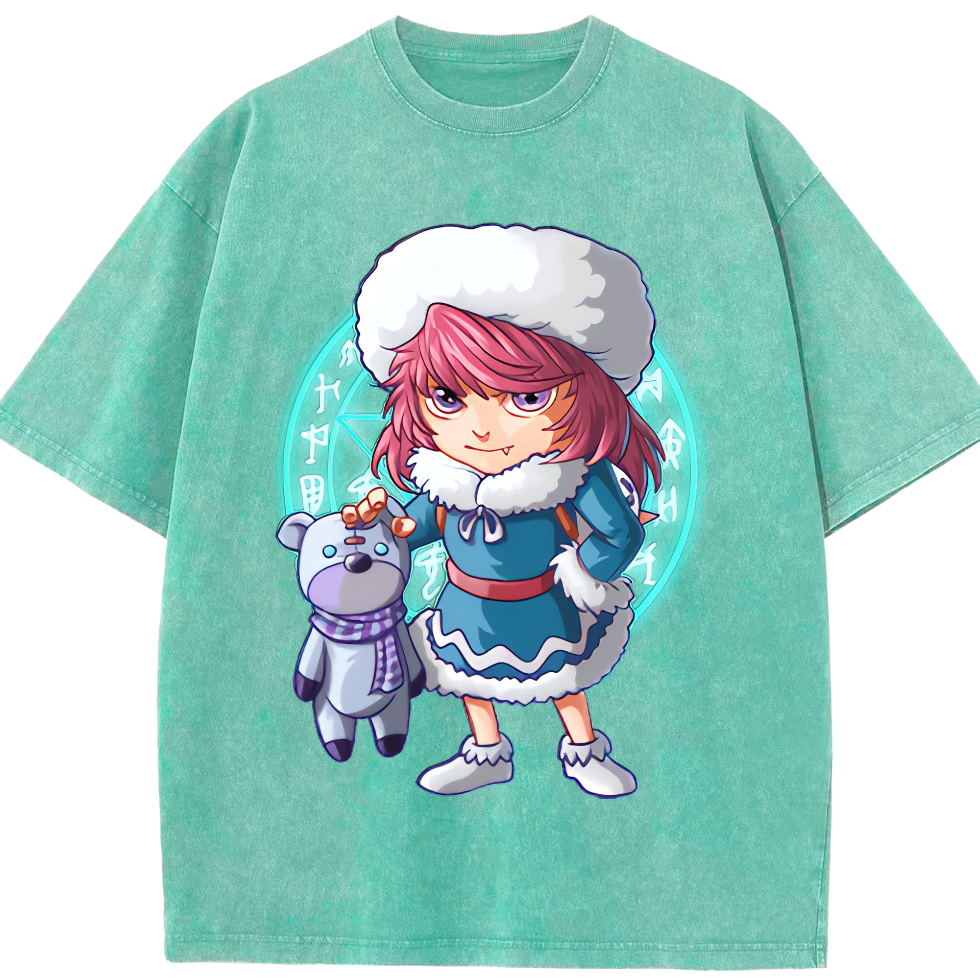 リーグ・オブ・レジェンド League of Legends LOL 綿100% ヴィンテージ風 半袖Tシャツ（フロントプリント）